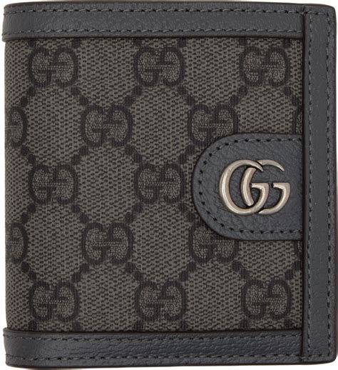 grey gucci wallet|small black gucci wallet.